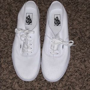 All white vans